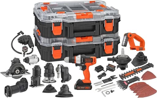 20V MAX Power Tool Kit (12-attachment kit with storage case)