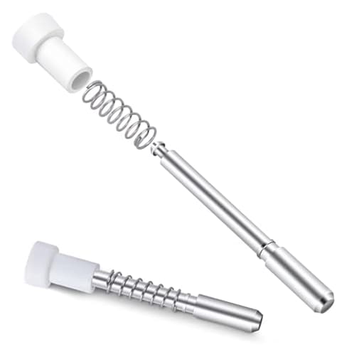 30 Pack Window Screen Plunger Latches with Caps-5/32" x 1-1/2" Aluminum Alloy Window Screen Retainer Pins-Replacement Window Screen Clips for Securing Window Screens