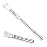 30 Pack Window Screen Plunger Latches with Caps-5/32" x 1-1/2" Aluminum Alloy Window Screen Retainer Pins-Replacement Window Screen Clips for Securing Window Screens