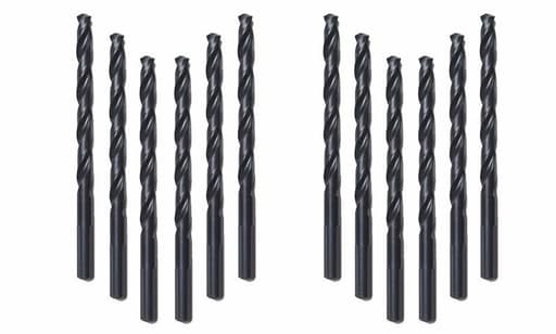 7/32" Thunderbolt Black Oxide Drill Bit (12 PK)