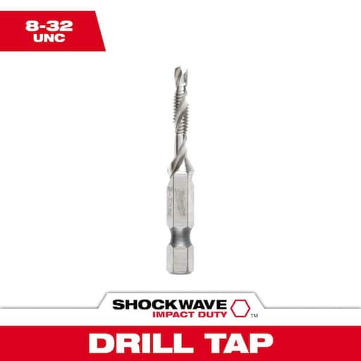 8-32 UNC Impact Drill and Tap Bit