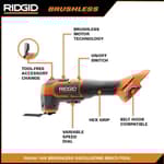 18V Brushless Oscillating Multi-Tool