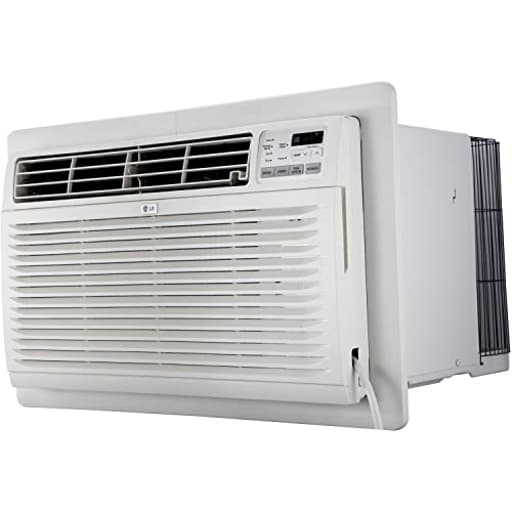 7,800 BTU Through the Wall Air Conditioner, 115V, AC Wall Unit for Rooms up to 330 Sq. Ft., Perfect for Bedroom or Office, Wall Mounted AC Unit with Remote and 3 Cool & Fan Speeds, White