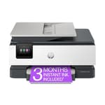 OfficeJet Pro 8125e Wireless All-in-One Color Inkjet Printer, Print, scan, Copy, ADF, Duplex Printing Best-for-Home Office, 3 Month Instant Ink Trial Included, AI-Enabled
