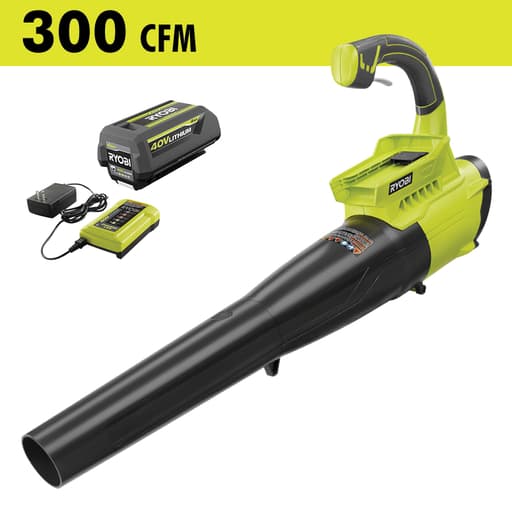 40V 300 CFM Jet Fan Leaf Blower Kit