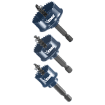 Edge Impact Tough Hole Saw Set (3-piece)