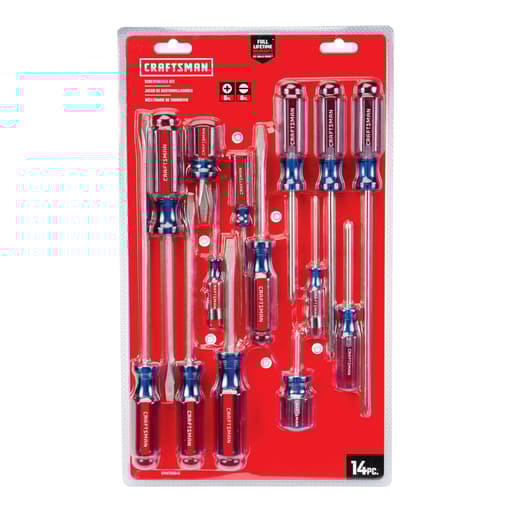 Acetate Screwdriver Set