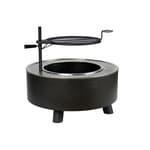 Smokeless Wood Burning Fire Pit With Grill