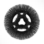 7" Vortex Hard Bristle Brush