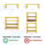 2 ft Shelf Extension Kit for Industrial Rack