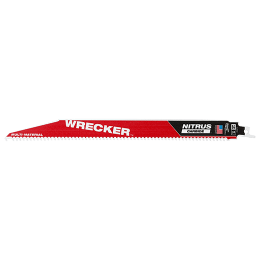 WRECKER with NITRUS CARBIDE SAWZALL blade