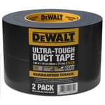 Ultra-Tough Black Duct Tape (1.88 in x 30 yd, single roll)