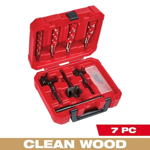 Plumbers' Selfeed Bit Kit (7 PC)