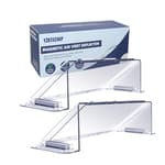 Strong Magnetic Air Vent Deflector for Vents, Sidewalls and Ceiling Registers,Adjustable Air & Heat Deflector,9"-14"Inches Wide-Heavy Duty Unbreakable Plastic with Powerful Magnets,2 Pack
