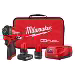 M12 FUEL Stubby 3/8" Impact Wrench Kit