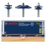 Three Piece Router Bit Set