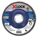 4-1/2 in X-LOCK Arbor Type 27 120 Grit Flap Disc
