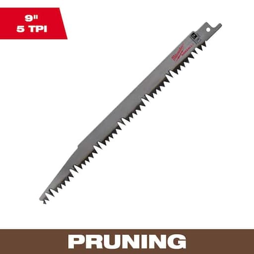 9" 5 TPI Pruning SAWZALL Blade