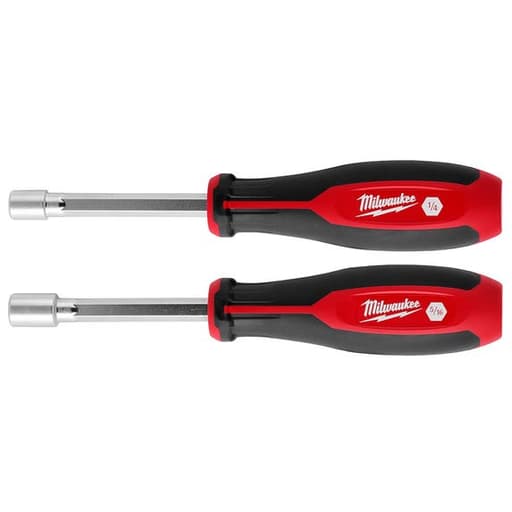 2pc SAE HollowCore Magnetic Nut Driver Set