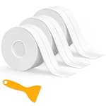 Caulk Tape Waterproof Self Adhesive, 3 Rolls Toilet Caulk Sealing Strip, Bathtub Caulking Sealant Tape for Kitchen, Bathroom, Countertop, Sink, Floor Wall Edge Protector