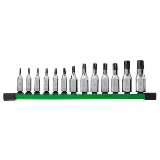1/4" and 3/8" Drive TORX Bit Socket Set - 13 PC