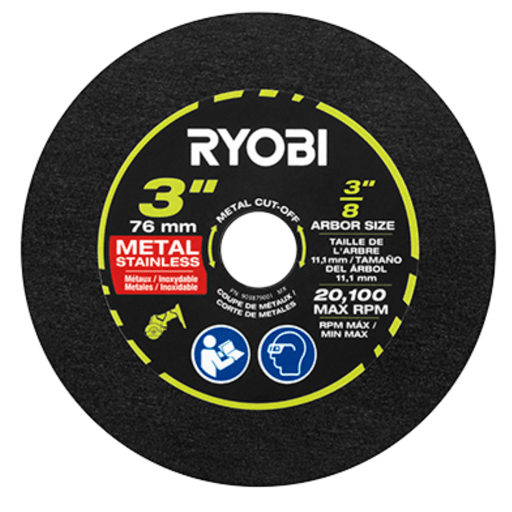 3" Multi-Material Cut-Off Wheel Set (3-Pack)