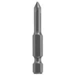 Extra Hard Power Screwdriver Bit — Phillips P1, 2 in, 1/4-in hex shank