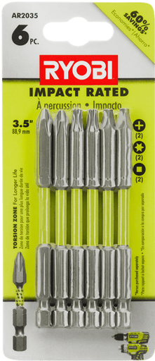 6-PIECE 3.5" IMPACT RATED DRIVING KIT