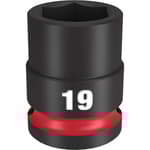 Impact Duty 1/2" Drive 19MM Standard 6 Point Socket