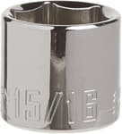3/8-in Drive 15/16-in 6 Point SAE Shallow Socket