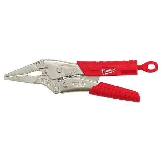 9" Torque Lock Long Nose Locking Pliers with Grip