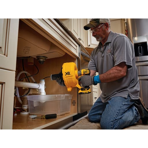 Brushless drain snake kit