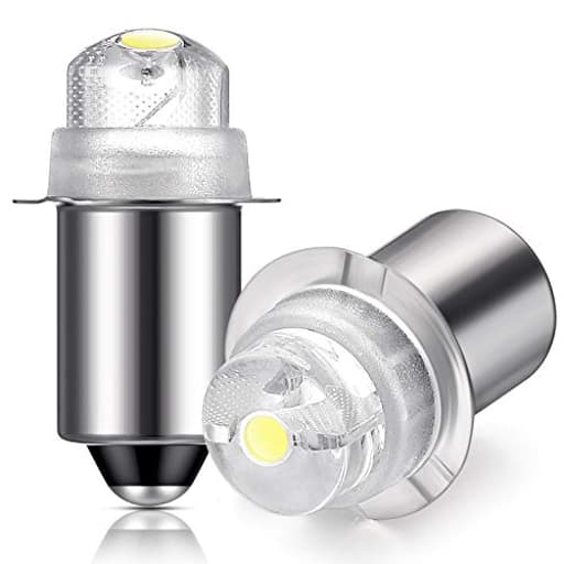 30 Lumen 3-Volt LED Replacement Flashlight Bulbs Torch Bulb with 10 Year Lifespan, 41-1643
