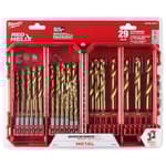 SHOCKWAVE Impact Duty RED HELIX Titanium Drill Bit Set - 29Pc