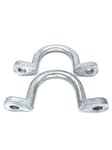 Replace Trailer Tie Loop 2" I.D. Aluminum Bolt-On Lashing Rope Tie Down Ring Horse