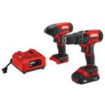 20V Drill Driver & Impact Driver Kit