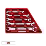 5pc Double End Flare Nut Wrench Set - SAE