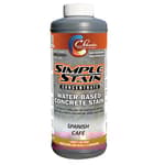 Classic Coatings | Simple Stain (Spanish Cafe) | Concentrated | Water-Based, Semi-Transparent | Zero VOC, UV Stable | Interior/Exterior | Easy to Use, Fast Drying