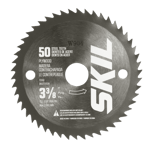 3-3/8 In. 50-Tooth Plywood Circular Saw Blade
