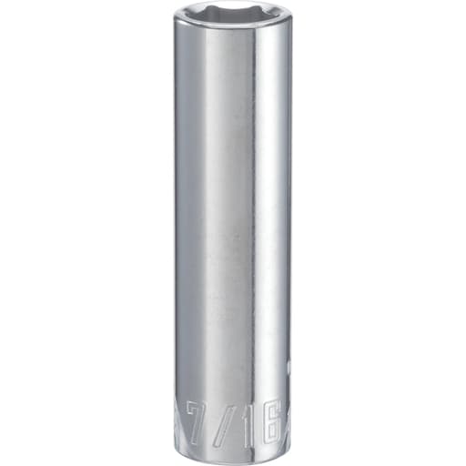 3/8 Dr 6-Point Deep Socket 7/16
