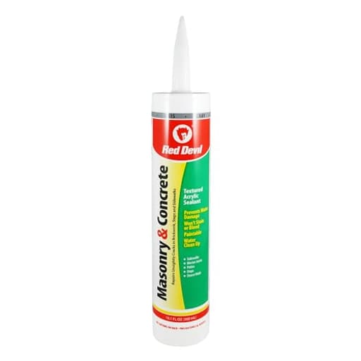 0646 Masonry and Concrete Acrylic Sealant, 10.1 oz., Made in USA