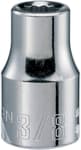 1/2-in Drive 3/8-in 12 Point SAE Shallow Socket