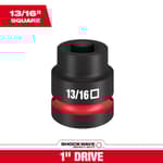SHOCKWAVE Impact Duty 1" Drive 13/16" Standard 4 Point Square Socket