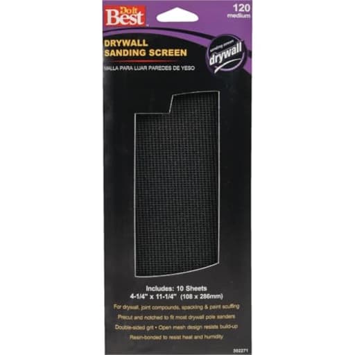 Ali Ind. 302271 Sim Supply Precut Drywall Sanding Screen