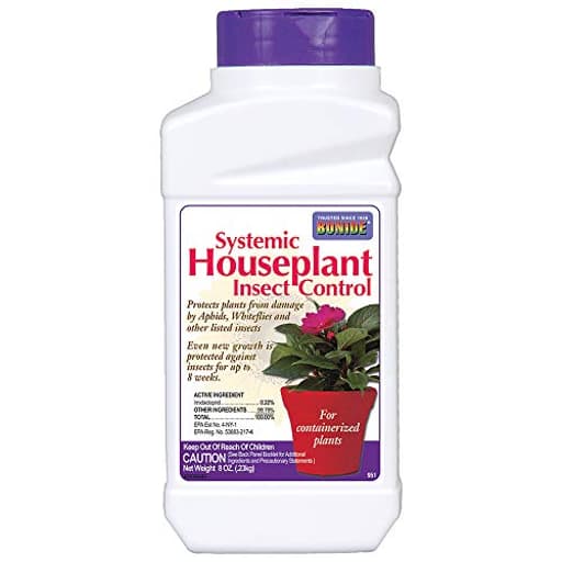 Systemic Houseplant Insect Control, 8 oz Ready-to-Use Granules for Indoors and Outdoors, Protects Plants from Insects