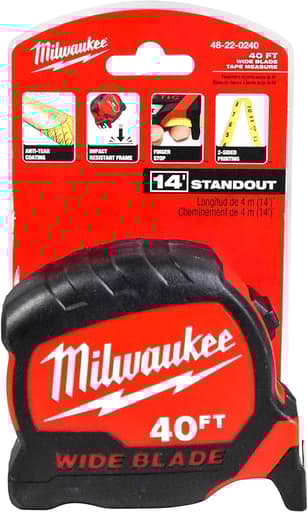 40' Wide Blade Tape Measure