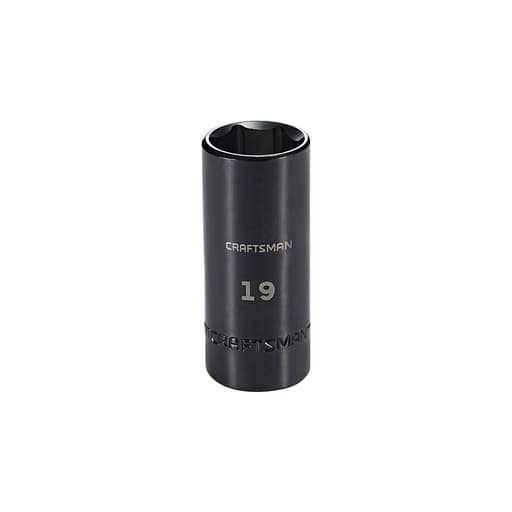 3/8-in Drive 19mm Metric Deep Impact Socket
