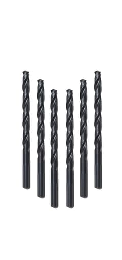 17/64" Thunderbolt Black Oxide Drill Bit (6 PK)