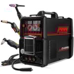 Plasma Cutter Welder Combo Gas MIG/Gasless MIG/Lift TIG/Stick/CUT 5 in 1 Aluminum Welding Machine with 110V/220V Dual Voltage Multi Process Welder