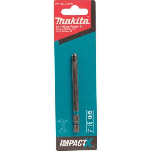 ImpactX #3 Phillips 3-1/2" Power Bit